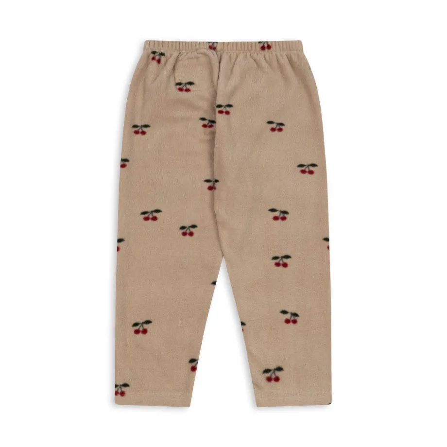 New Konges Sløjd Tavi fleece bukser - cherry