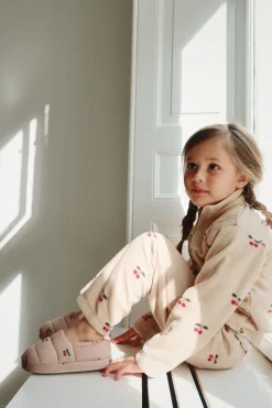 New Konges Sløjd Tavi fleece bukser - cherry