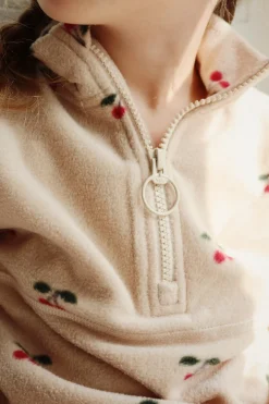 Sale Konges Sløjd Tavi Fleecetrøje - cherry