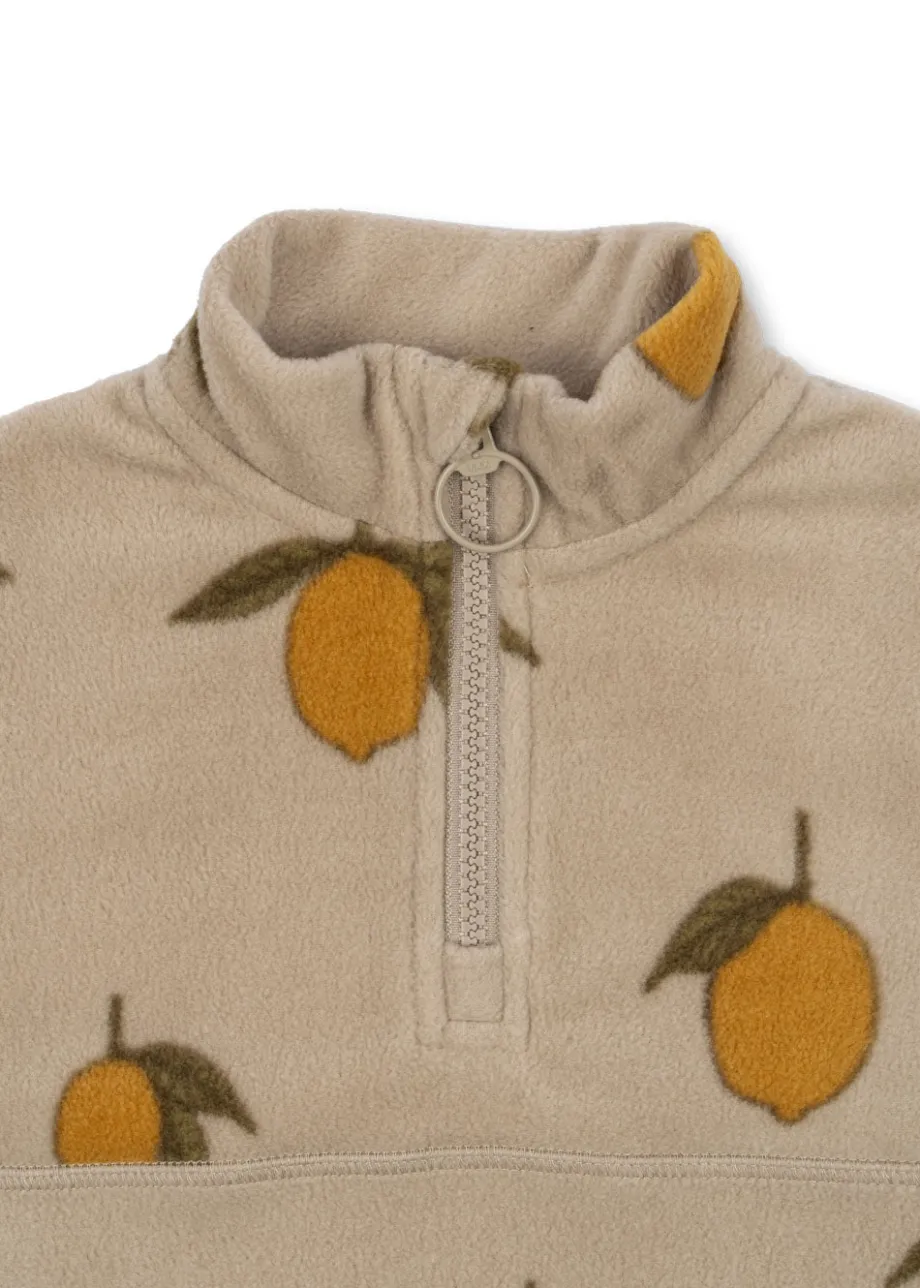 Best Sale Konges Sløjd Tavi Fleecetrøje - MON GRAND CITRON mongrandcitron