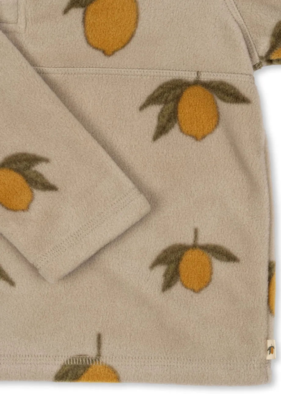 Best Sale Konges Sløjd Tavi Fleecetrøje - MON GRAND CITRON mongrandcitron