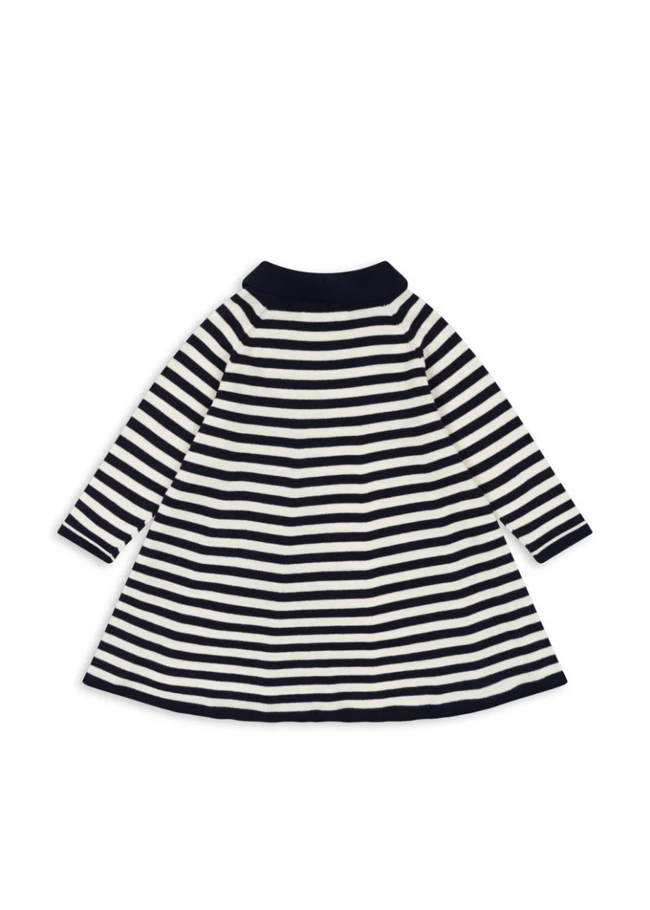 Fashion Konges Sløjd venton kjole - NAVY STRIPE navystripe