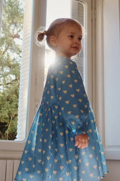 Cheap Konges Sløjd vida kjole - AISURU BLUE aisurublue