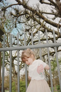 Store Konges Sløjd who's your mama tee - ANTIQUE WHITE antiquewhite