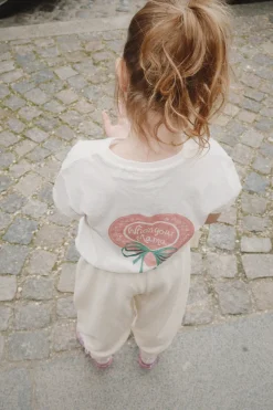 Store Konges Sløjd who's your mama tee - ANTIQUE WHITE antiquewhite