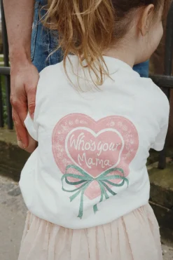 Store Konges Sløjd who's your mama tee - ANTIQUE WHITE antiquewhite