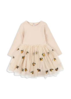 Outlet Konges Sløjd Yvonne ballerina kjole - lemon sequin lemonsequin