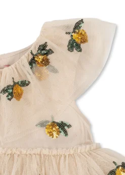 Outlet Konges Sløjd Yvonne fairy kjole - lemon sequin lemonsequin