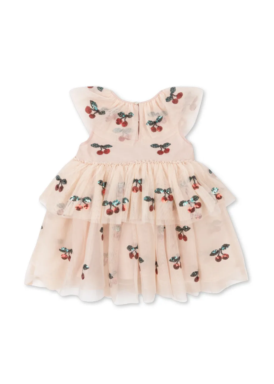 Clearance Konges Sløjd yvonne kjole - MA GRANDE CERISE SEQUIN magrandecerisesequin