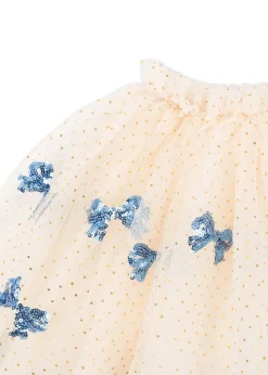 Store Konges Sløjd yvonne nederdel - BOWIE BLUE bowieblue