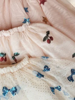 Store Konges Sløjd yvonne nederdel - MA GRANDE CERISE SEQUIN magrandecerisesequin