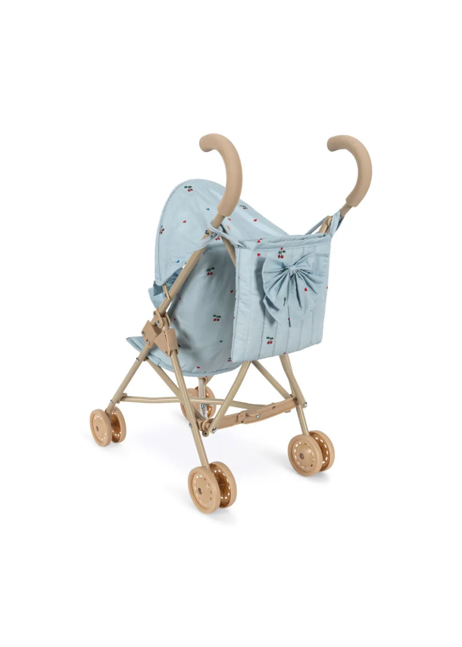 Cheap Konges Sløjd ZOE BOW DOLL STROLLER - CHERRY BLUE COEUR cherrybluecoeur