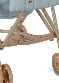 Cheap Konges Sløjd ZOE BOW DOLL STROLLER - CHERRY BLUE COEUR cherrybluecoeur